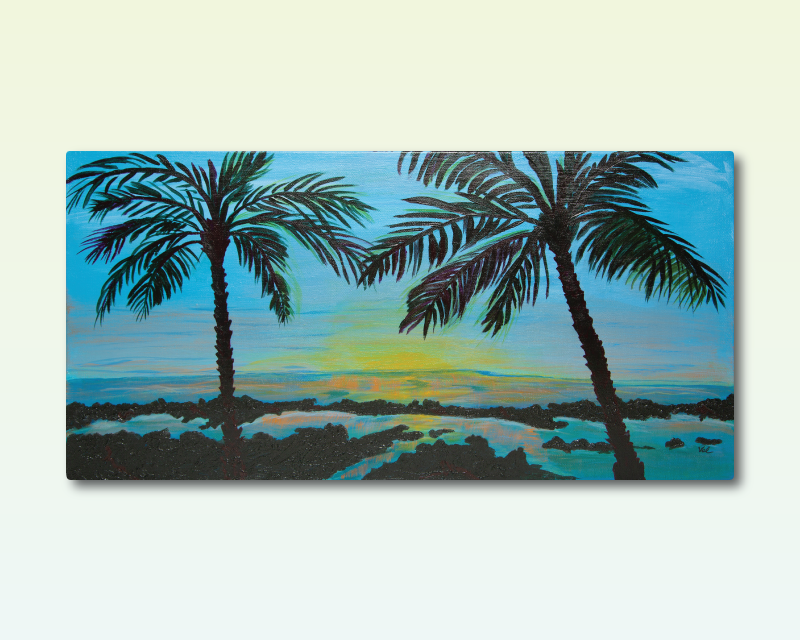 Hawaiian Series Painting 103 - Val Walton Art