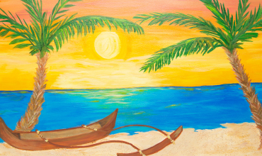 Hawaiian Series Painting 104 - Val Walton Art