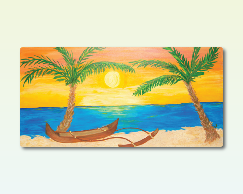 Hawaiian Series Painting 103 - Val Walton Art